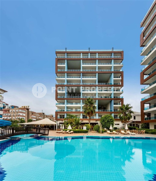 Elegant one-bedroom apartment, 77m², in a luxury complex in Alanya - Cikcilli-id-2231-photo-4