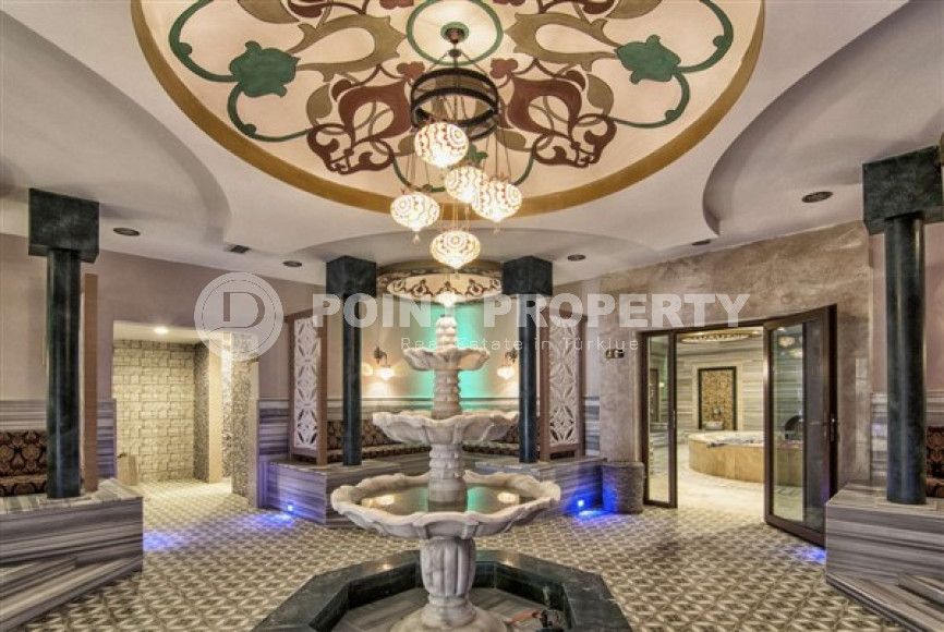 Elegant one-bedroom apartment, 77m², in a luxury complex in Alanya - Cikcilli-id-2231-photo-5