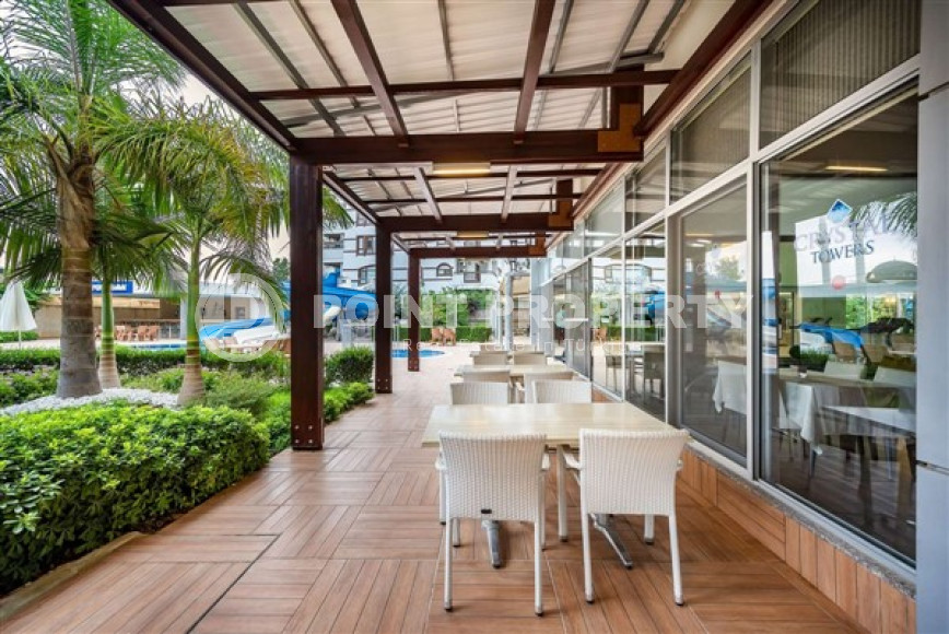 Elegant one-bedroom apartment, 77m², in a luxury complex in Alanya - Cikcilli-id-2231-photo-6