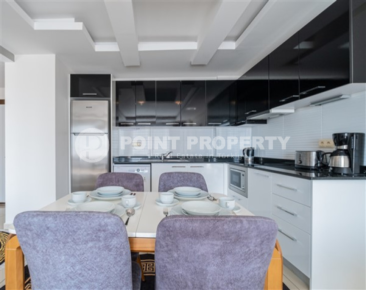 Elegant one-bedroom apartment, 77m², in a luxury complex in Alanya - Cikcilli-id-2231-photo-13