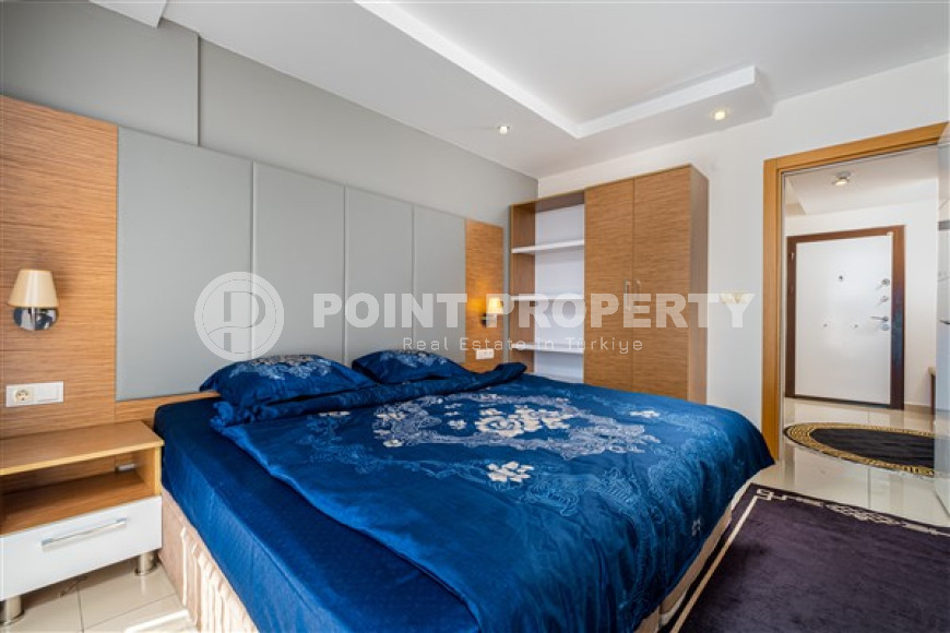 Elegant one-bedroom apartment, 77m², in a luxury complex in Alanya - Cikcilli-id-2231-photo-17