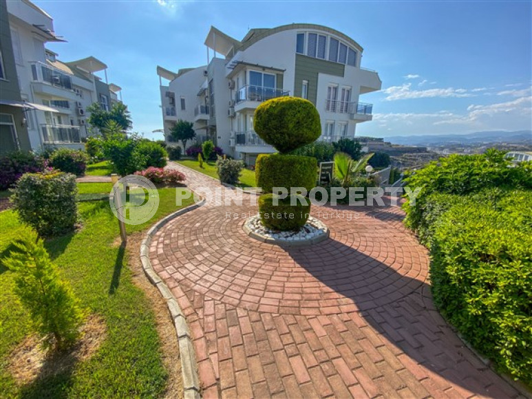 Элегантная двухуровневая квартира, 110м² в уютной резиденции в районе Алании Конаклы, в 300м от моря-id-2232-фото-6