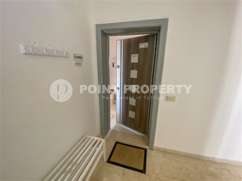 Элегантная двухуровневая квартира, 110м² в уютной резиденции в районе Алании Конаклы, в 300м от моря-id-2232-фото-12