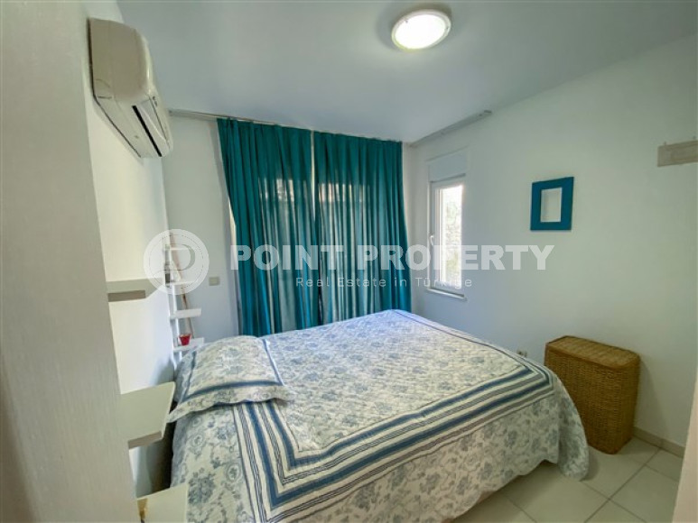 Элегантная двухуровневая квартира, 110м² в уютной резиденции в районе Алании Конаклы, в 300м от моря-id-2232-фото-30