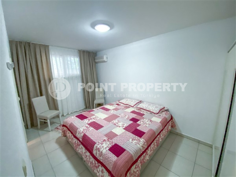 Элегантная двухуровневая квартира, 110м² в уютной резиденции в районе Алании Конаклы, в 300м от моря-id-2232-фото-35