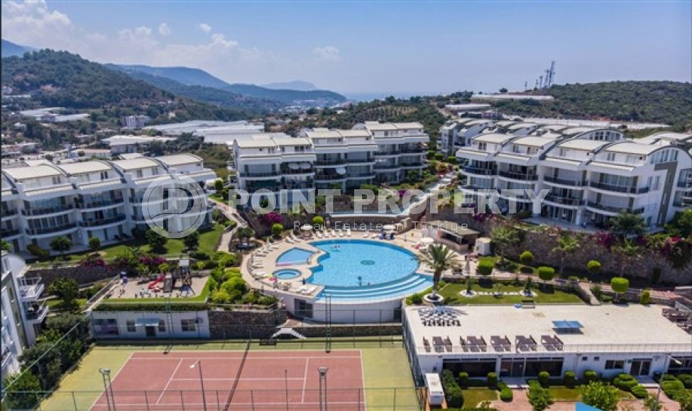 Элегантная двухуровневая квартира, 110м² в уютной резиденции в районе Алании Конаклы, в 300м от моря-id-2232-фото-39