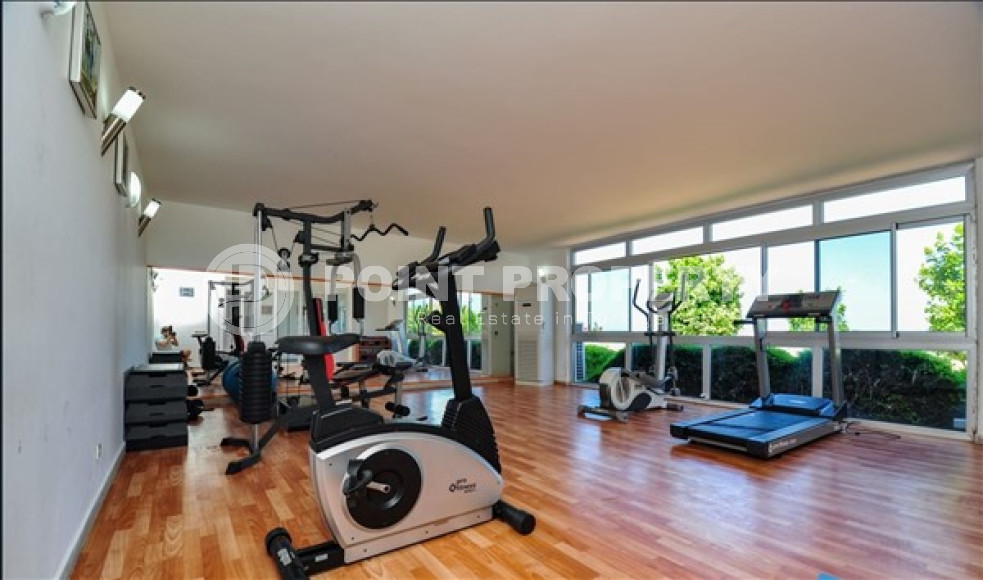 Элегантная двухуровневая квартира, 110м² в уютной резиденции в районе Алании Конаклы, в 300м от моря-id-2232-фото-40