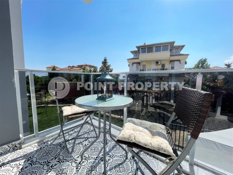 Частная меблированная вилла с тремя спальнями, с собственным бассейном в районе Алании Оба.-id-1184-фото-22