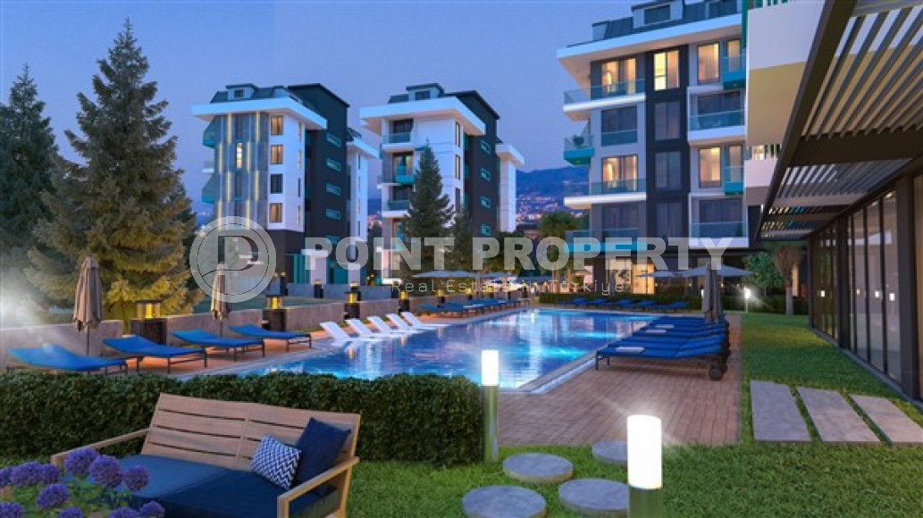 Старт продаж: квартиры с двумя и тремя спальнями, 70-138м², в новом проекте с инфраструктурой в центре Алании-id-2235-фото-22