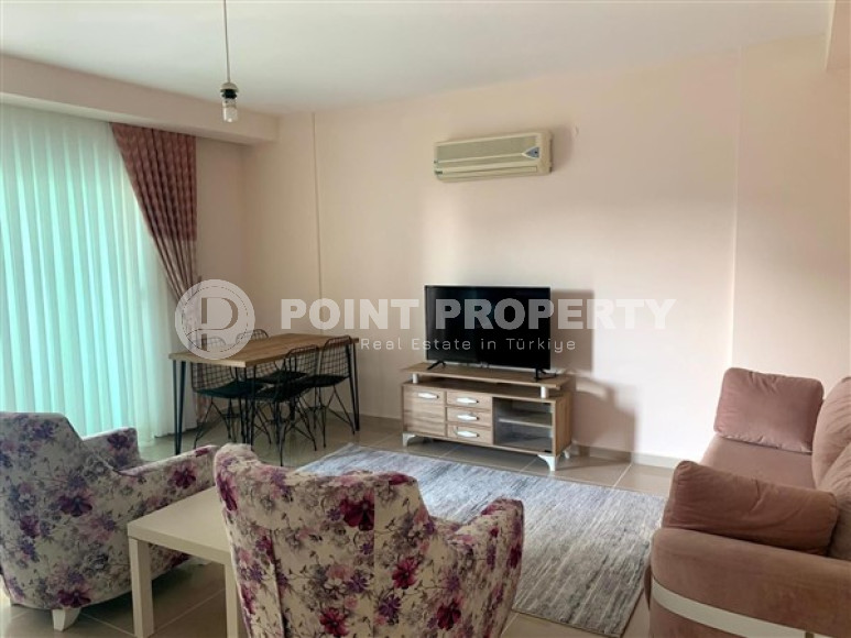 Готовая к проживанию, видовая квартира с одной спальней, в 100м от моря в Кестеле, Алания-id-2236-фото-2