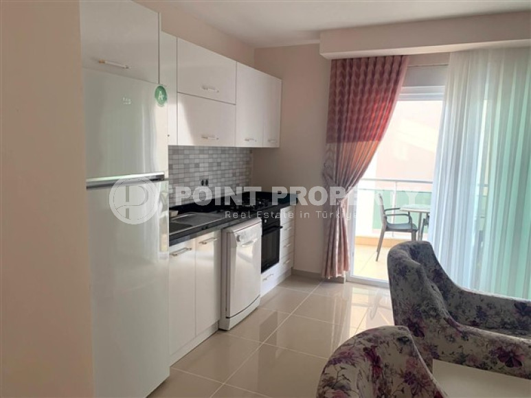 Готовая к проживанию, видовая квартира с одной спальней, в 100м от моря в Кестеле, Алания-id-2236-фото-4