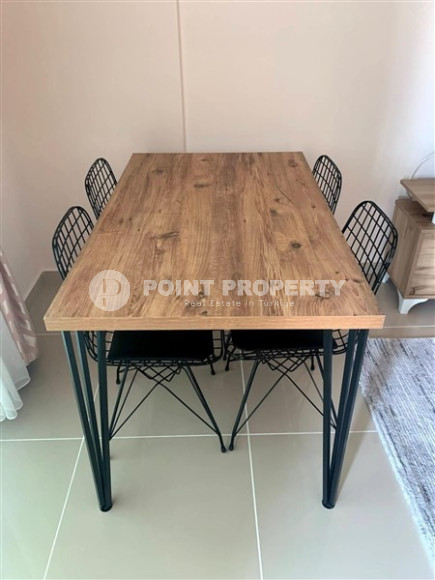 Готовая к проживанию, видовая квартира с одной спальней, в 100м от моря в Кестеле, Алания-id-2236-фото-10