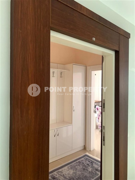 Готовая к проживанию, видовая квартира с одной спальней, в 100м от моря в Кестеле, Алания-id-2236-фото-11