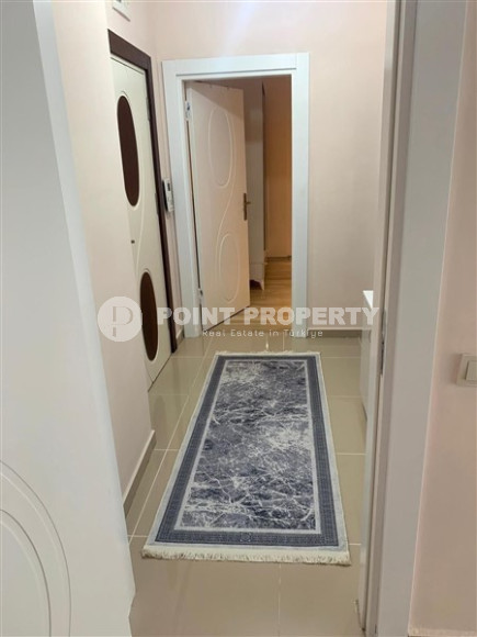 Готовая к проживанию, видовая квартира с одной спальней, в 100м от моря в Кестеле, Алания-id-2236-фото-12