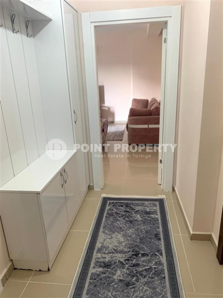 Готовая к проживанию, видовая квартира с одной спальней, в 100м от моря в Кестеле, Алания-id-2236-фото-13