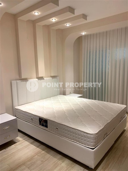 Готовая к проживанию, видовая квартира с одной спальней, в 100м от моря в Кестеле, Алания-id-2236-фото-17