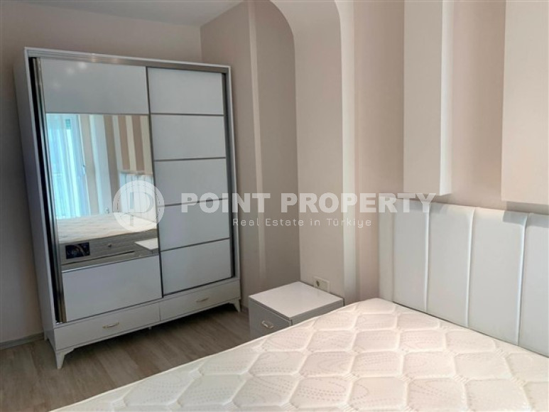 Готовая к проживанию, видовая квартира с одной спальней, в 100м от моря в Кестеле, Алания-id-2236-фото-18