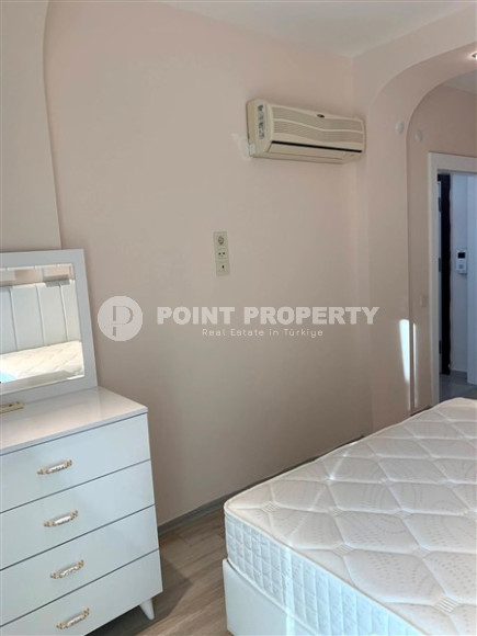 Готовая к проживанию, видовая квартира с одной спальней, в 100м от моря в Кестеле, Алания-id-2236-фото-21