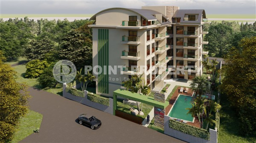 Duplex three-room apartments, 112-155m², from a construction company in the Payallar area, Alanya-id-2240-photo-1