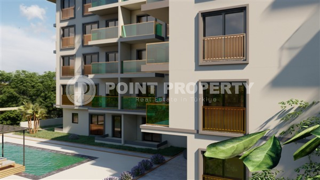 Duplex three-room apartments, 112-155m², from a construction company in the Payallar area, Alanya-id-2240-photo-5