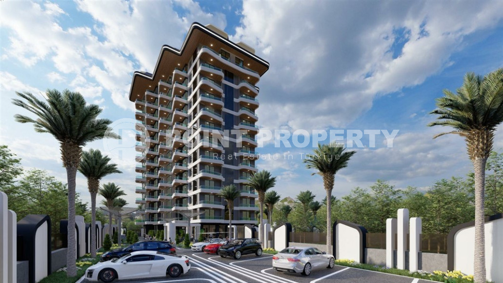 Квартиры разных планировок в элитной резиденции в Махмутларе, 600м от моря-id-1186-фото-1