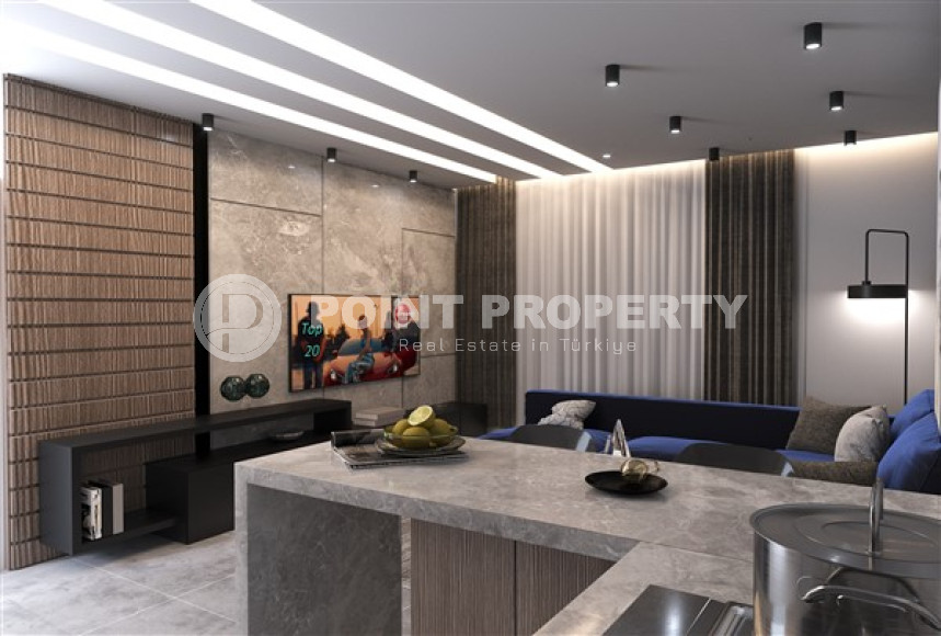 Duplex three-room apartments, 112-155m², from a construction company in the Payallar area, Alanya-id-2240-photo-9