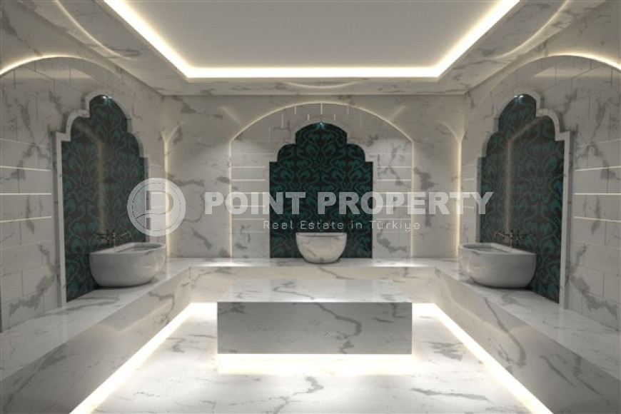 Duplex three-room apartments, 112-155m², from a construction company in the Payallar area, Alanya-id-2240-photo-22