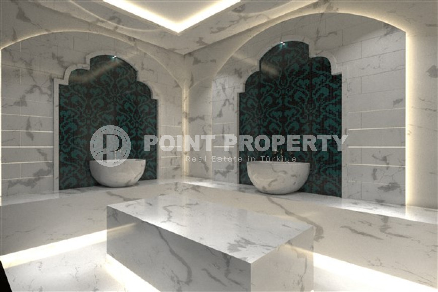 Duplex three-room apartments, 112-155m², from a construction company in the Payallar area, Alanya-id-2240-photo-23