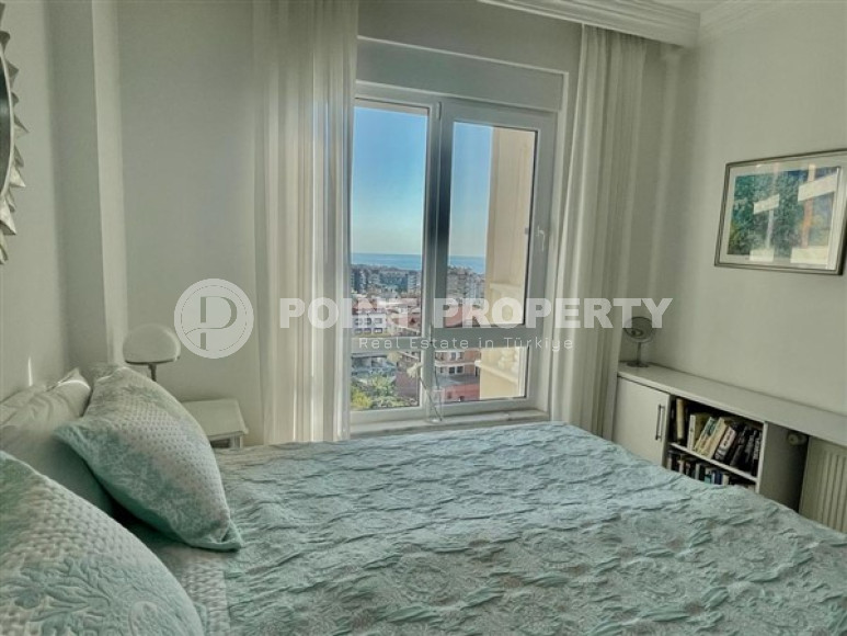 Просторные апартаменты в открытом для ВНЖ районе – Джикджилли. Потрясающий вид на Средиземное море, стильная мебель в стоимости.-id-2241-фото-7