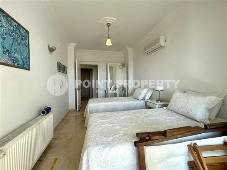 Просторные апартаменты в открытом для ВНЖ районе – Джикджилли. Потрясающий вид на Средиземное море, стильная мебель в стоимости.-id-2241-фото-9