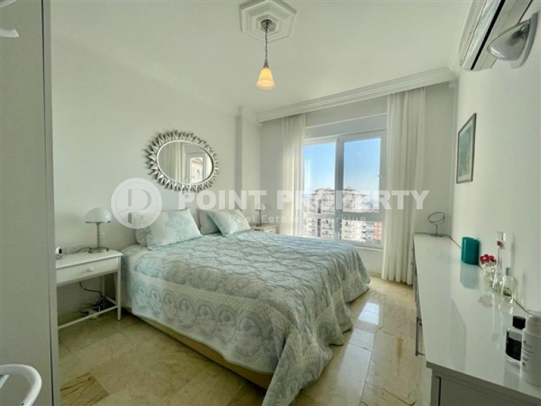 Просторные апартаменты в открытом для ВНЖ районе – Джикджилли. Потрясающий вид на Средиземное море, стильная мебель в стоимости.-id-2241-фото-10