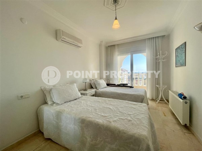 Просторные апартаменты в открытом для ВНЖ районе – Джикджилли. Потрясающий вид на Средиземное море, стильная мебель в стоимости.-id-2241-фото-11