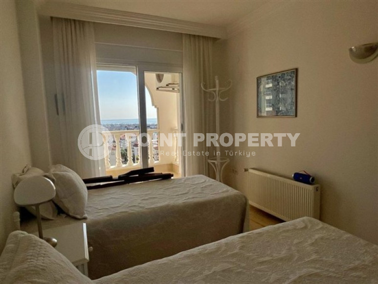 Просторные апартаменты в открытом для ВНЖ районе – Джикджилли. Потрясающий вид на Средиземное море, стильная мебель в стоимости.-id-2241-фото-12