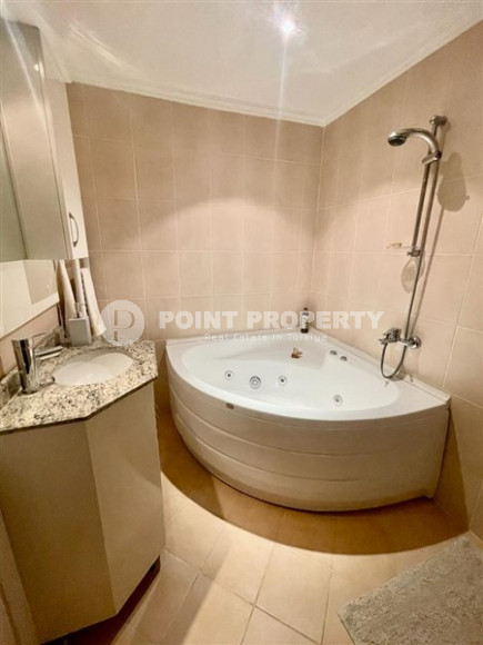 Просторные апартаменты в открытом для ВНЖ районе – Джикджилли. Потрясающий вид на Средиземное море, стильная мебель в стоимости.-id-2241-фото-14