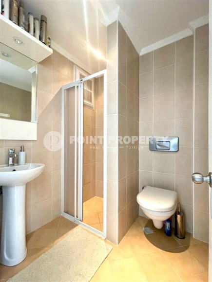 Просторные апартаменты в открытом для ВНЖ районе – Джикджилли. Потрясающий вид на Средиземное море, стильная мебель в стоимости.-id-2241-фото-15