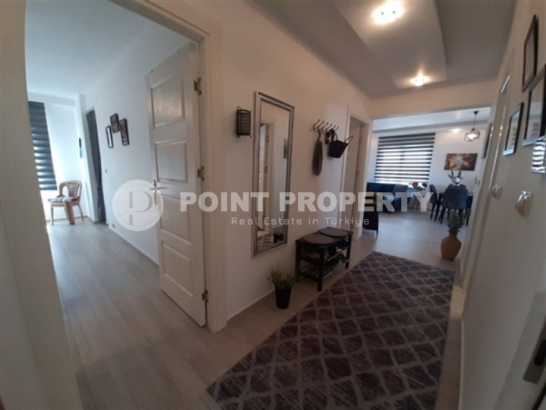 Просторные апартаменты с двумя спальными комнатами, 115 м2, в пейзажном районе Авсаллар-id-2243-фото-5