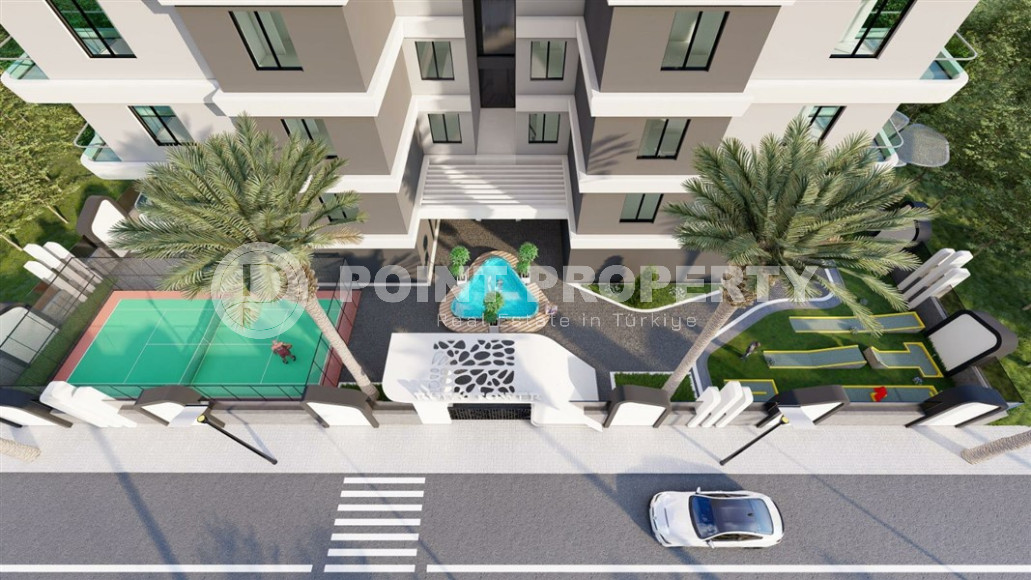 Квартиры разных планировок в элитной резиденции в Махмутларе, 600м от моря-id-1186-фото-12