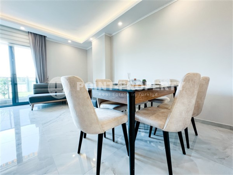 Two-room apartment with a private garden, 1500 meters from the sea, Avsallar area-id-2245-photo-7