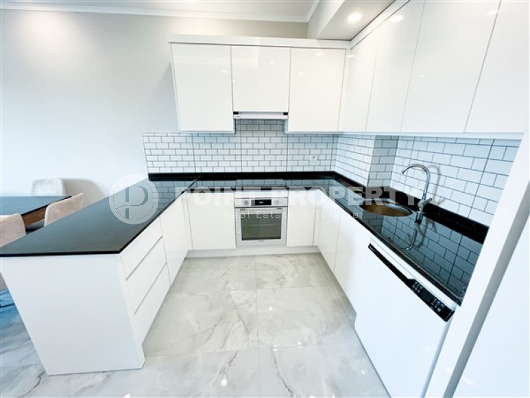 Two-room apartment with a private garden, 1500 meters from the sea, Avsallar area-id-2245-photo-8