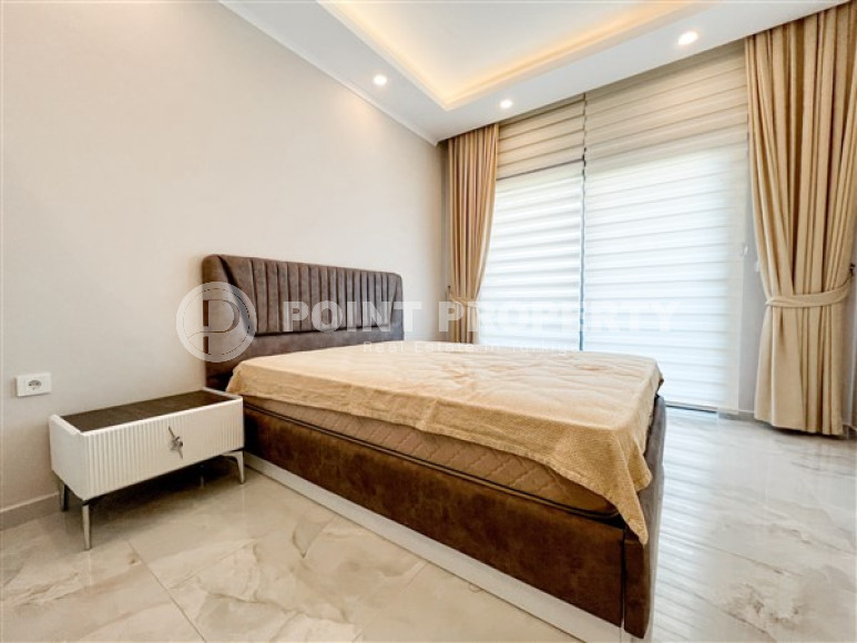 Two-room apartment with a private garden, 1500 meters from the sea, Avsallar area-id-2245-photo-10