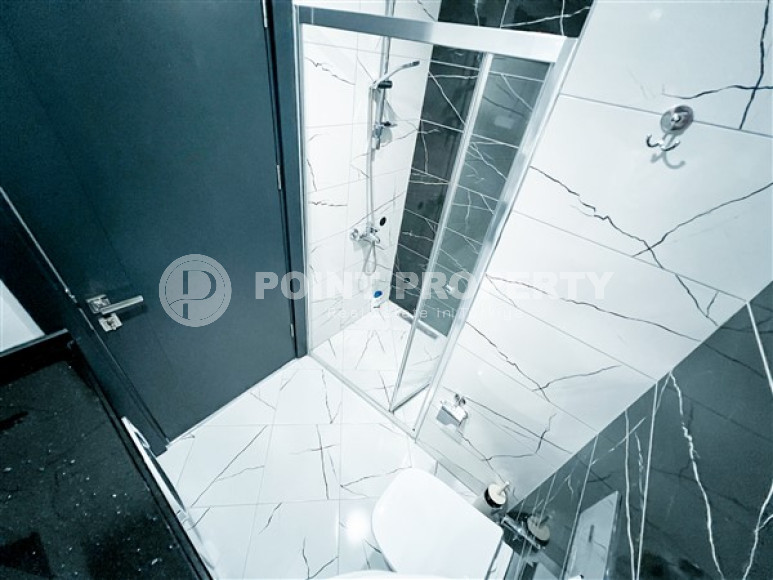 Two-room apartment with a private garden, 1500 meters from the sea, Avsallar area-id-2245-photo-19