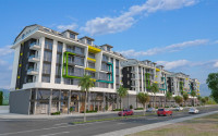Spacious apartments in a new premium complex with a private beach in Kargicak.-id-1187-photo-4
