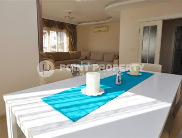 Spacious five-room duplex overlooking the Mediterranean Sea and the Taurus Mountains, large area of 220 m2, Cikcilli area.-id-2248-photo-4