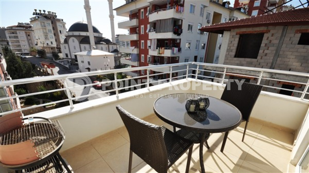 Spacious five-room duplex overlooking the Mediterranean Sea and the Taurus Mountains, large area of 220 m2, Cikcilli area.-id-2248-photo-6