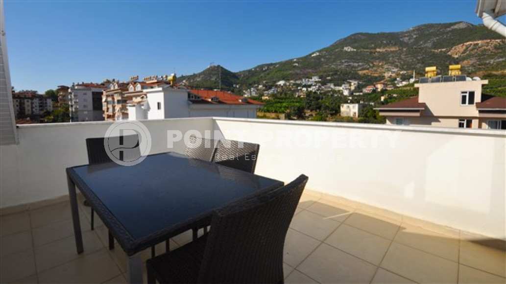 Spacious five-room duplex overlooking the Mediterranean Sea and the Taurus Mountains, large area of 220 m2, Cikcilli area.-id-2248-photo-26