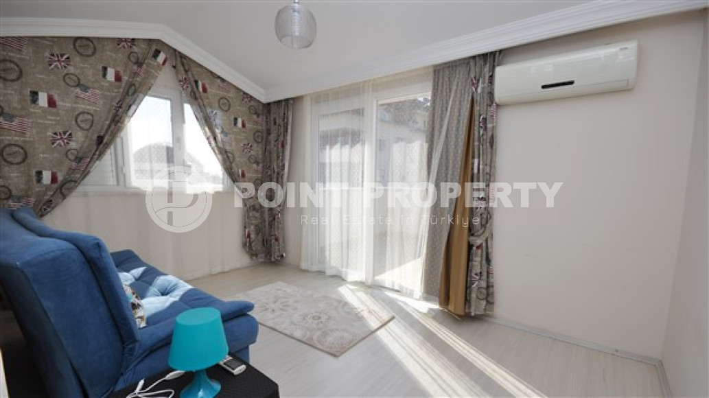 Spacious five-room duplex overlooking the Mediterranean Sea and the Taurus Mountains, large area of 220 m2, Cikcilli area.-id-2248-photo-20