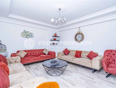 Three-room apartment, 100 m2, with a large swimming pool in the complex, Cikcilli area, Alanya-id-2247-photo-2