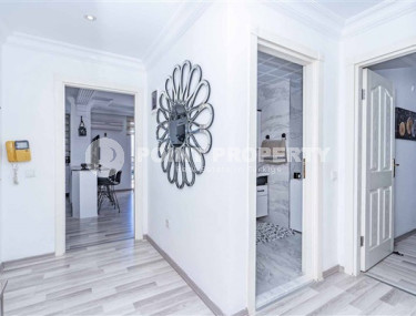 Three-room apartment, 100 m2, with a large swimming pool in the complex, Cikcilli area, Alanya-id-2247-photo-4