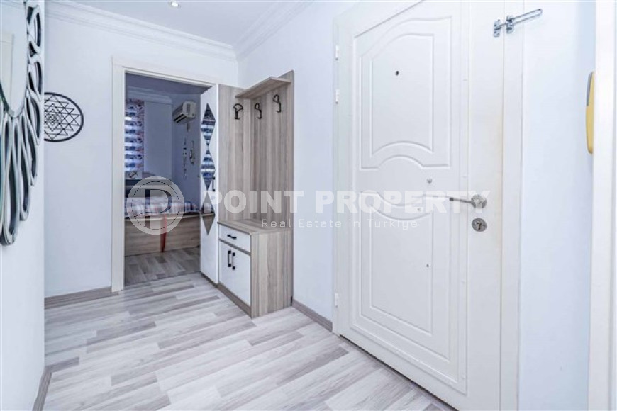 Трехкомнатные апартаменты, 100 м2, с большим  бассейном на территории комплекса, район Джикджилли, Алания-id-2247-фото-6