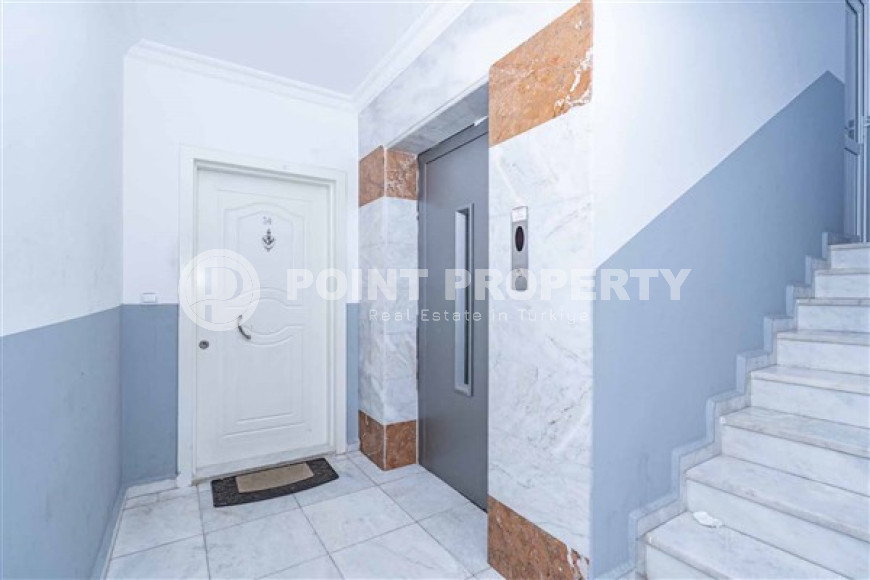 Трехкомнатные апартаменты, 100 м2, с большим  бассейном на территории комплекса, район Джикджилли, Алания-id-2247-фото-13